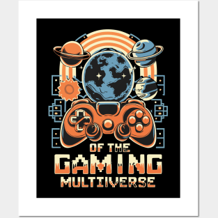 Controller oF the Gaming Multiverse gaming Posters and Art